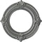 Ekena Millwork Benson Ceiling Medallion (Fits Canopies up to 6 1/8"), 11 1/8"OD x 6 1/8"ID x 5/8"P, Silver CM11BNSLS - alternate 1